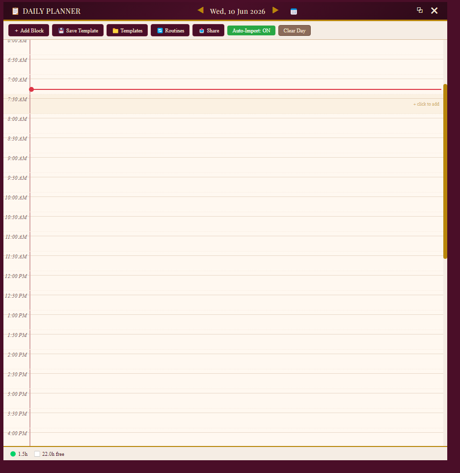Daily Planner